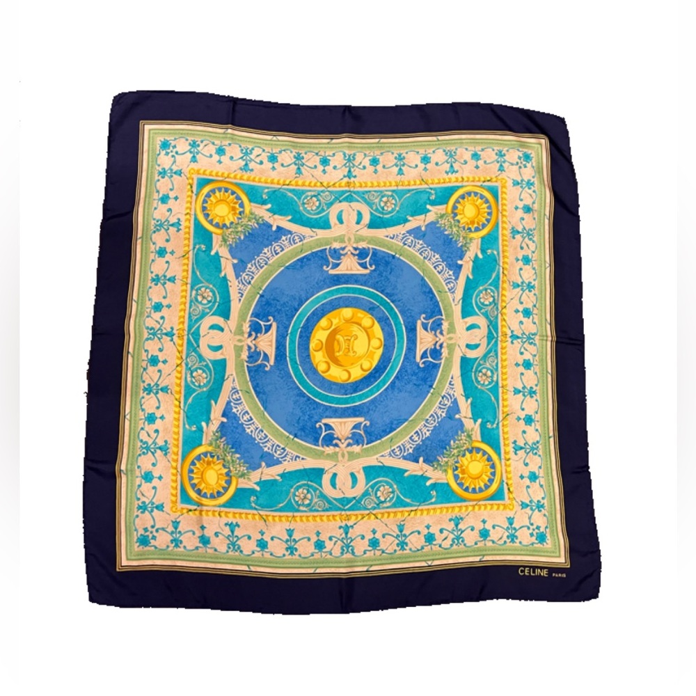 Authentic Celine Silk Scarf